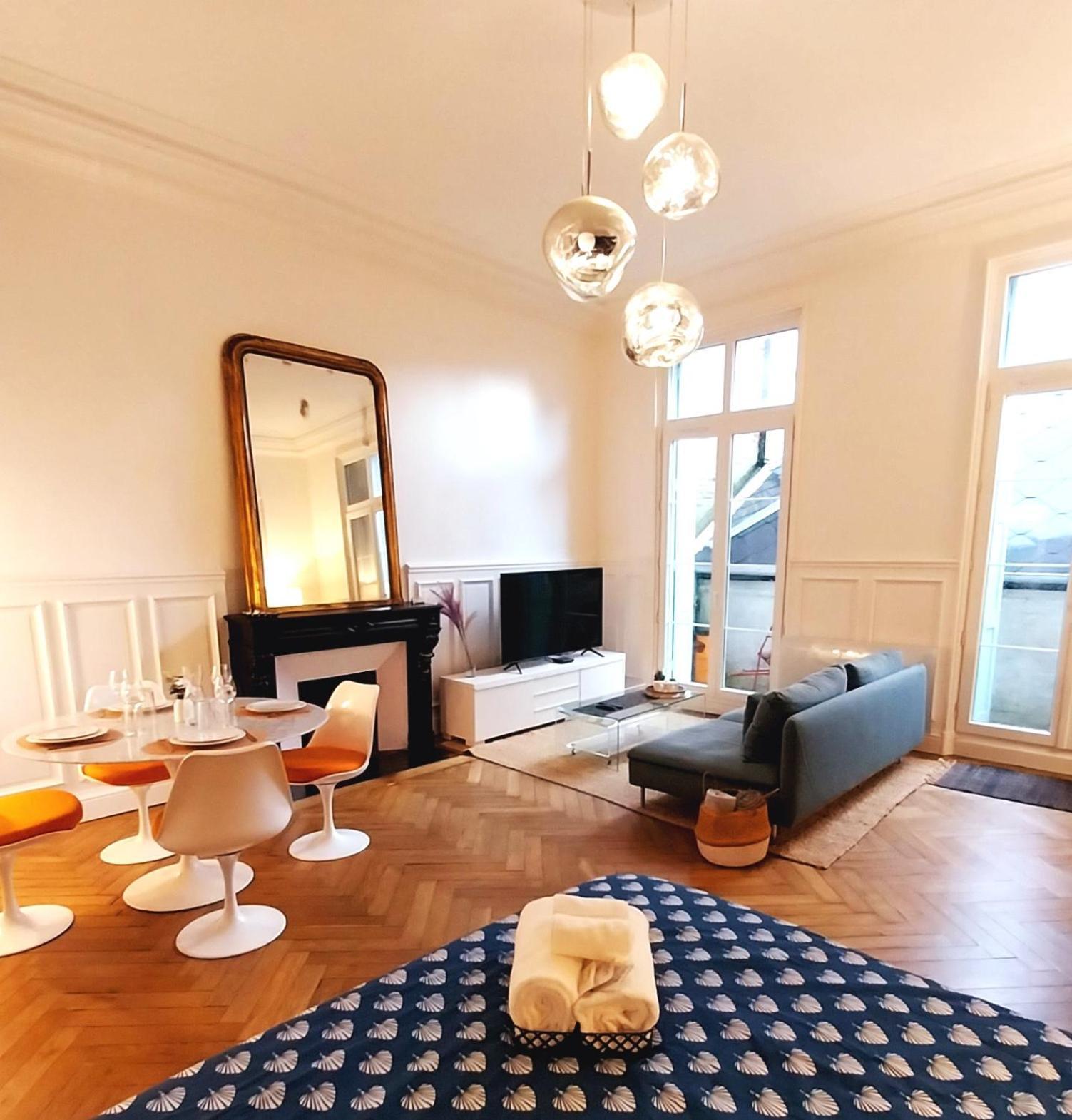 Le Carre Bleu - Studio Confort - Centre-Ville Dieppe Ngoại thất bức ảnh